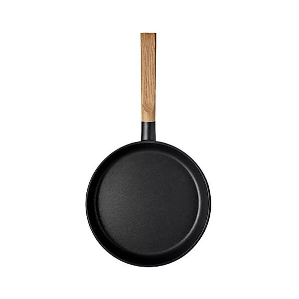 Eva Solo - Nordic Kitchen Bratpfanne Ø24cm - schwarz, eiche/nicht spülmasch günstig online kaufen