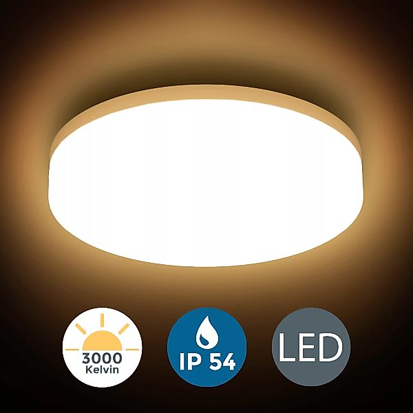 B.K.Licht LED Deckenleuchte, 1 flammig-flammig günstig online kaufen