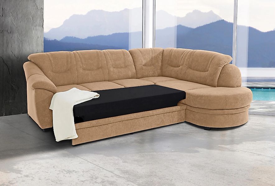 sit&more Ecksofa "Savoni L-Form" wahlweise mit Bettfunktion günstig online kaufen