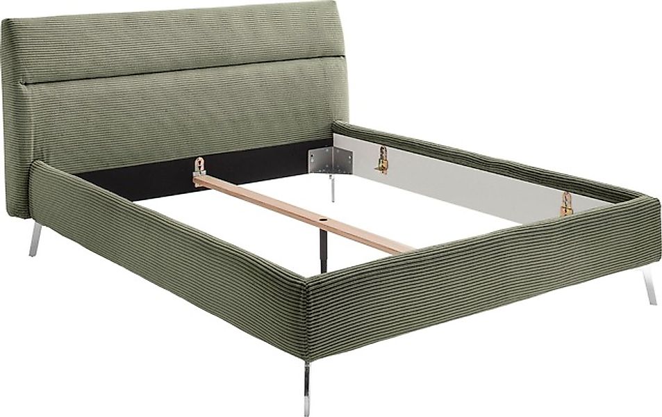 Home affaire Polsterbett »Elvo, weichgepolstertes Kopfteil, wahweise Überlä günstig online kaufen