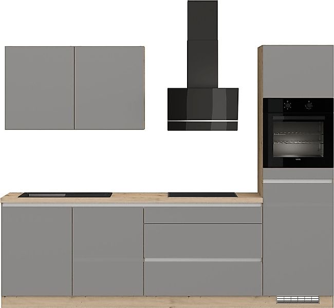 IMPULS KÜCHEN Küchenzeile »"Dublin", Ausrichtung wählbar, Schubkästen mit S günstig online kaufen