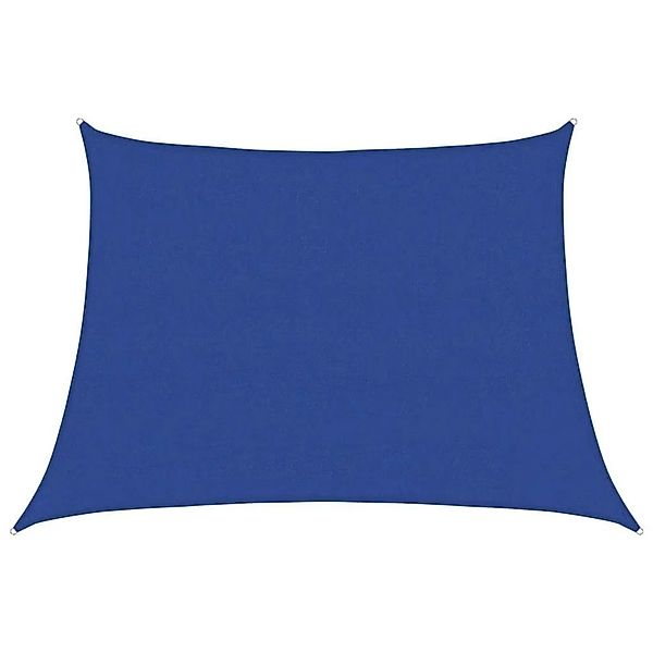 vidaXL Sonnensegel 160 g/m² Trapezform Blau 4/5x3 m HDPE 311545 günstig online kaufen