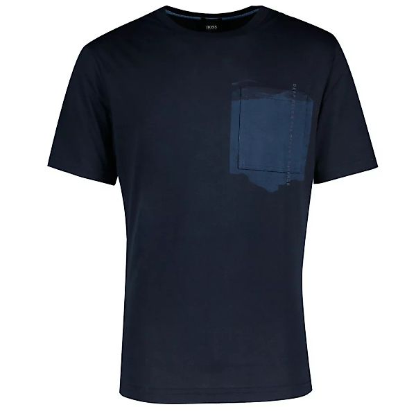 Boss Pocket Kurzarm T-shirt L Dark Blue günstig online kaufen