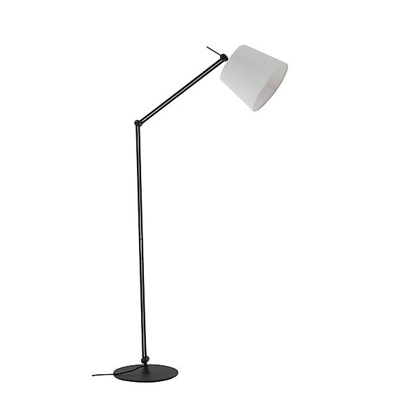 Lucande Stehlampe Caelia 10020252 Modern in Schwarz aus Metall 1-flammig E2 günstig online kaufen