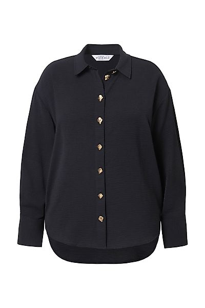 Studio Untold Hemdbluse Hemdbluse oversized Schmuckknöpfe günstig online kaufen
