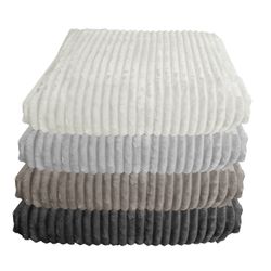 Wohndecke Plüschdecke Cord Wohndecke flauschig weich günstig online kaufen
