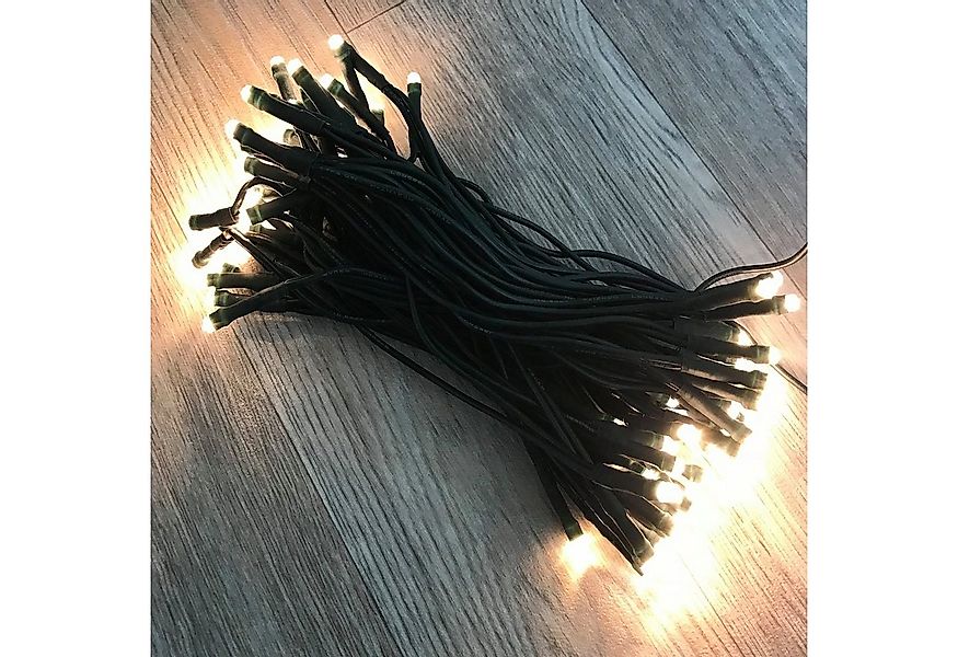 Mojawo Lichtervorhang 100'er LED Solar Lichterkette warmweiß günstig online kaufen