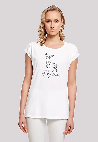 F4NT4STIC T-Shirt "Winter Christmas Deer" günstig online kaufen