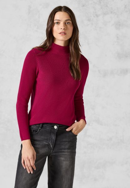 Cecil Strickpullover aus reiner Baumwolle günstig online kaufen