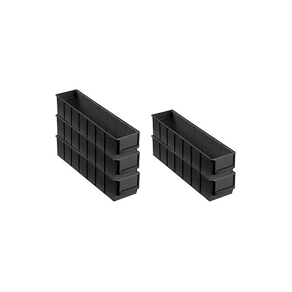 PROREGAL SparSet 5x Leitfähige Industriebox 400 S HxBxT 8,1 x 9,1 x 40 cm 2 günstig online kaufen