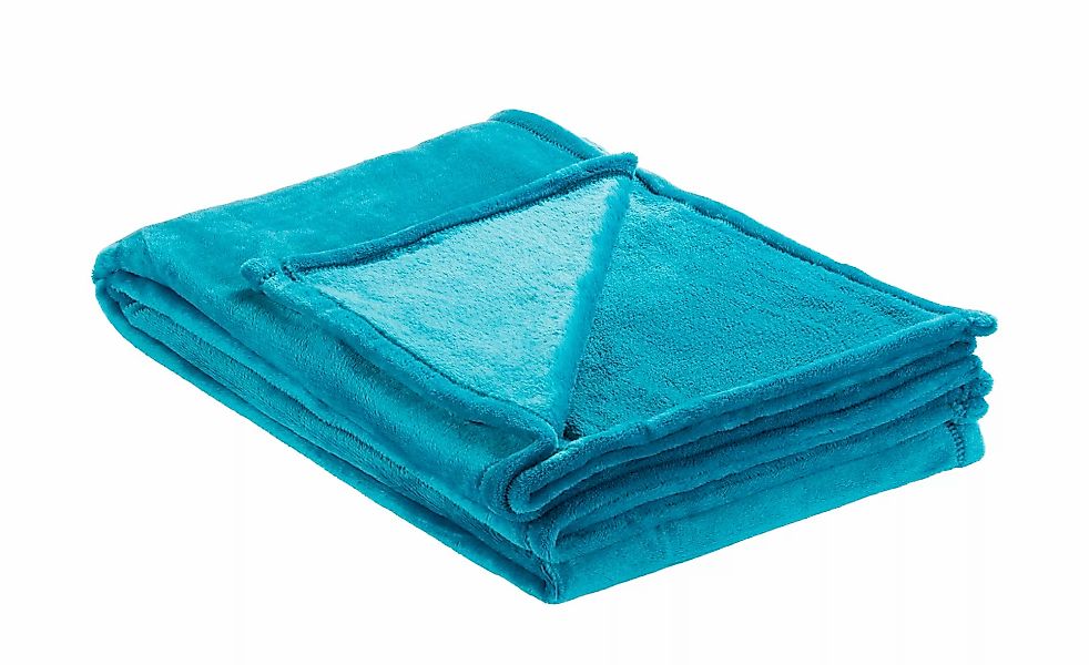 como Soft Flauschdecke  Mirabelle ¦ blau ¦ Synthetik ¦ Maße (cm): B: 150 De günstig online kaufen