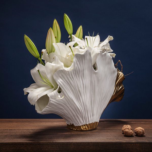 Kare Design Tischvase Vase Ginkgo Elegance günstig online kaufen