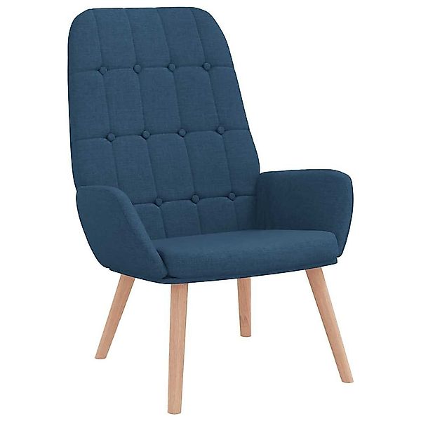 vidaXL Sessel Relaxsessel Blau Stoff (1-St) günstig online kaufen