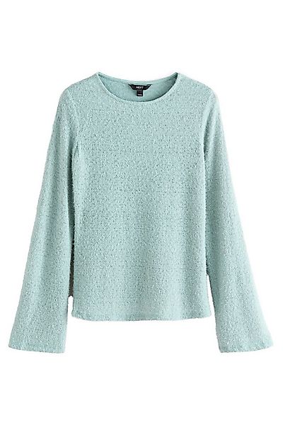 Next Rundhalspullover Flauschiger, langärmeliger Rundhalspullover (1-tlg) günstig online kaufen