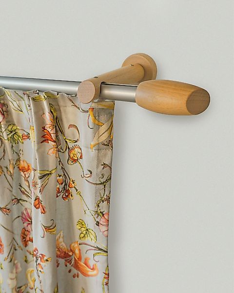GARESA Gardinenstange "Sera" 1 läufig-läufig Fixmaß Fixlänge 120, 160, 200 günstig online kaufen