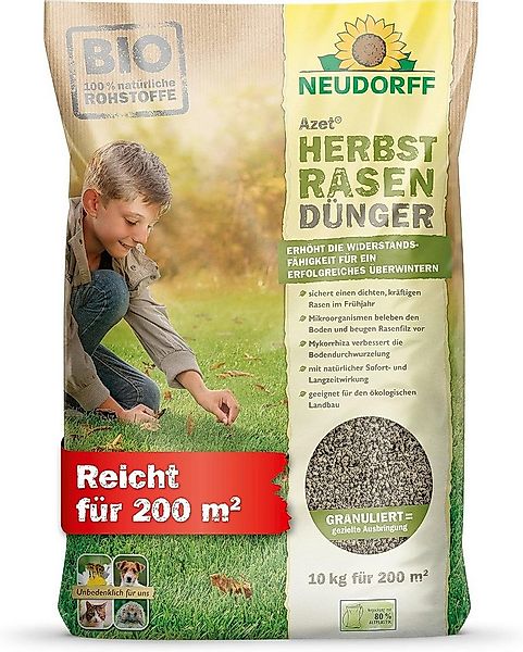 Neudorff Rasendünger Azet HerbstRasenDünger 10 kg, zur effektiven Bodenverb günstig online kaufen