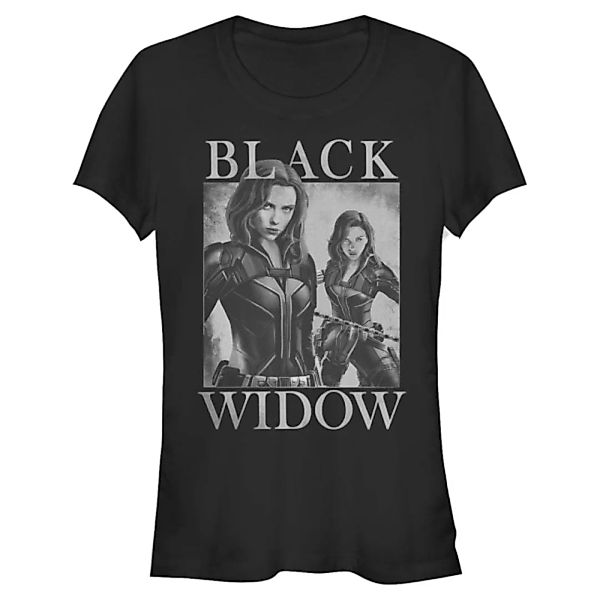 Marvel - Black Widow - Black Widow Two Widows MIrror - Frauen T-Shirt günstig online kaufen