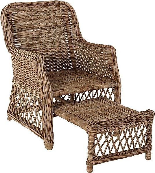 Home affaire Rattanstuhl, Handarbeit, Maße (B/T/H): (67/75/91) günstig online kaufen