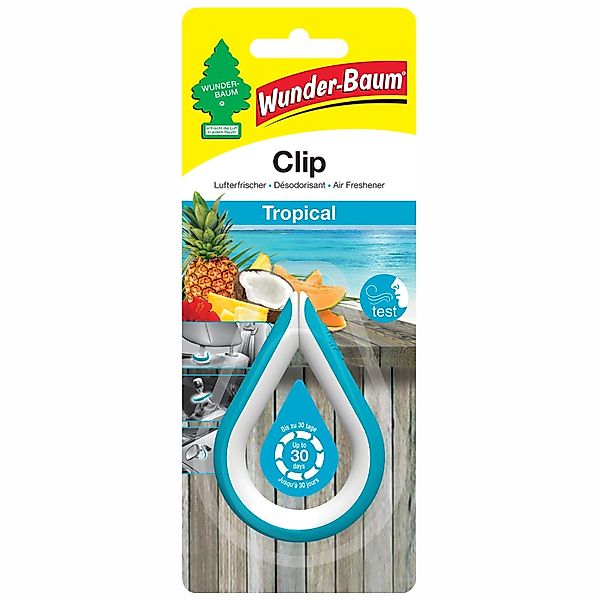 Kunstbaum Clip Tropical Wunderbaum Duft Lufterfrischer, günstig online kaufen