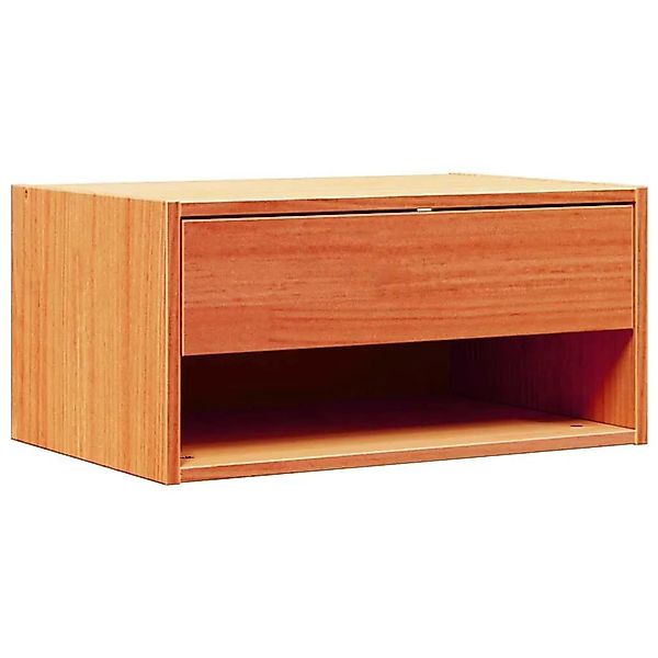 vidaXL Nachttisch 2 Stk Wachsbraun 50 x 32,5 x 24 cm Massivholz Kiefer 8734 günstig online kaufen