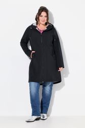 Ulla Popken Softshelljacke HYPRAR Softshell-Longjacke wasserabweisend günstig online kaufen