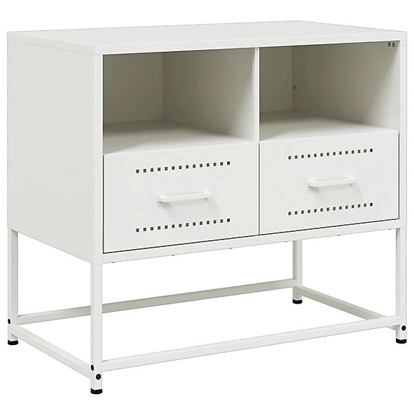 vidaXL TV-Schrank Weiß 68x39x60,5 cm Stahl 846553 günstig online kaufen