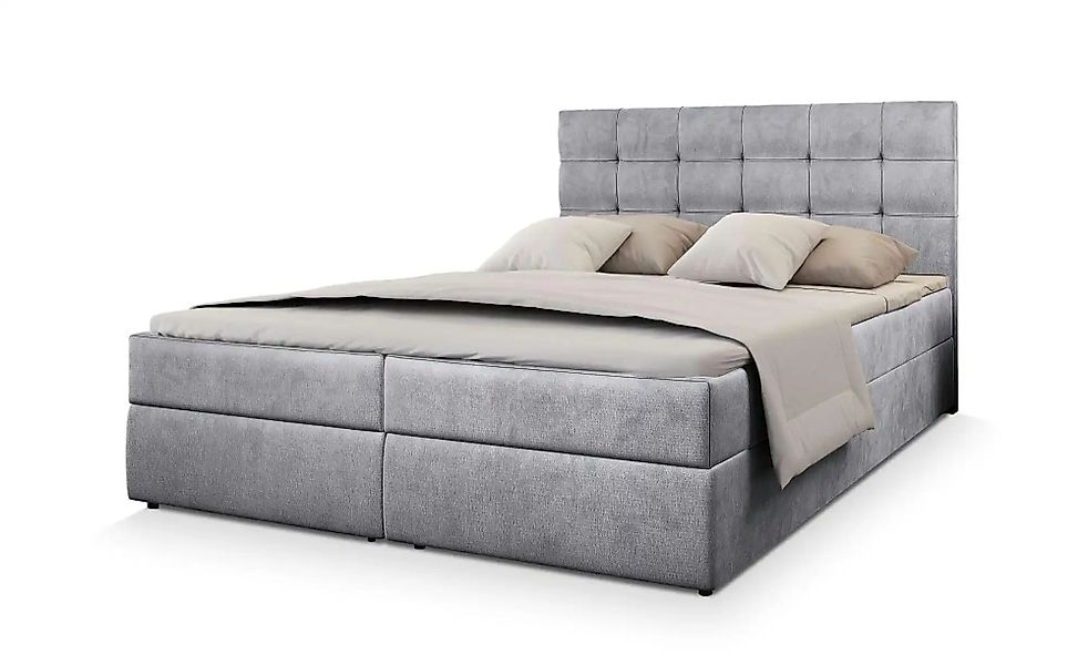 MASSENO Boxbett mit Bettkasten Glos ¦ grau ¦ Maße (cm): B: 180 H: 98 Betten günstig online kaufen