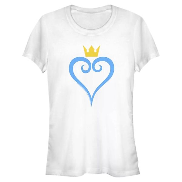Disney - Kingdom Hearts - Logo Heart and Crown - Frauen T-Shirt günstig online kaufen