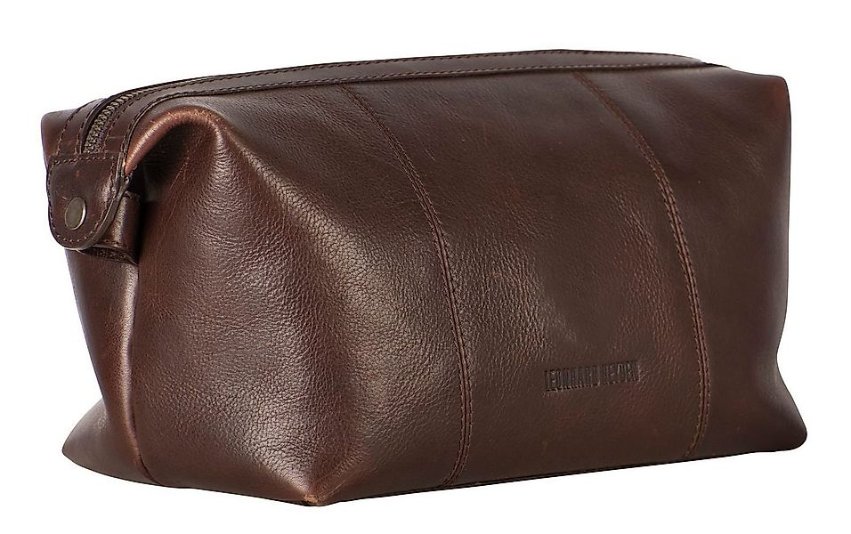 Leonhard Heyden Kulturbeutel Toilet Bag, aus echtem Leder günstig online kaufen