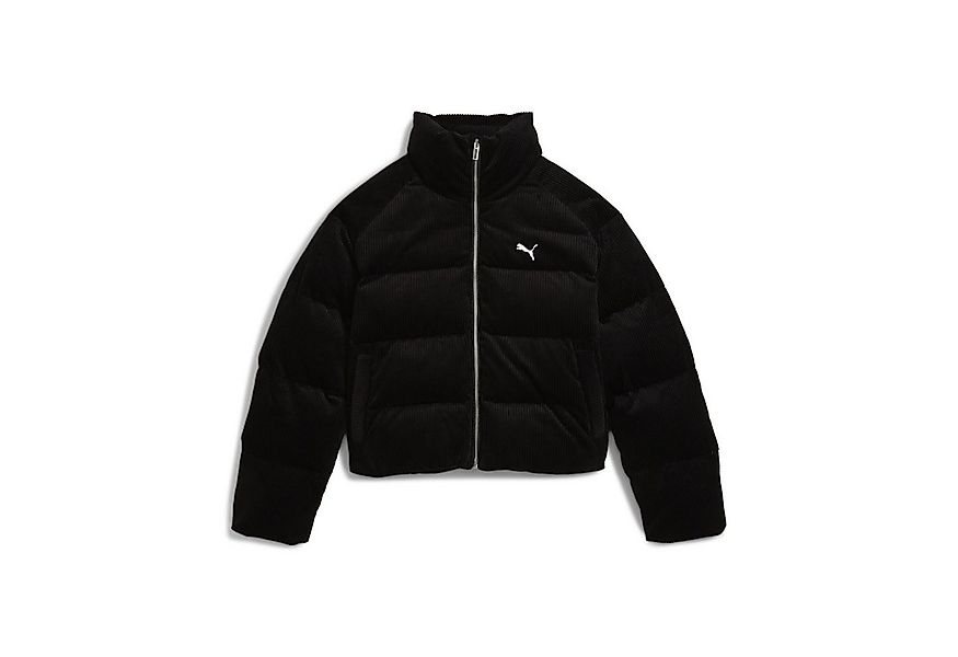 PUMA Winterjacke Wardrobe Essentials Cord-Pufferjacke Damen günstig online kaufen