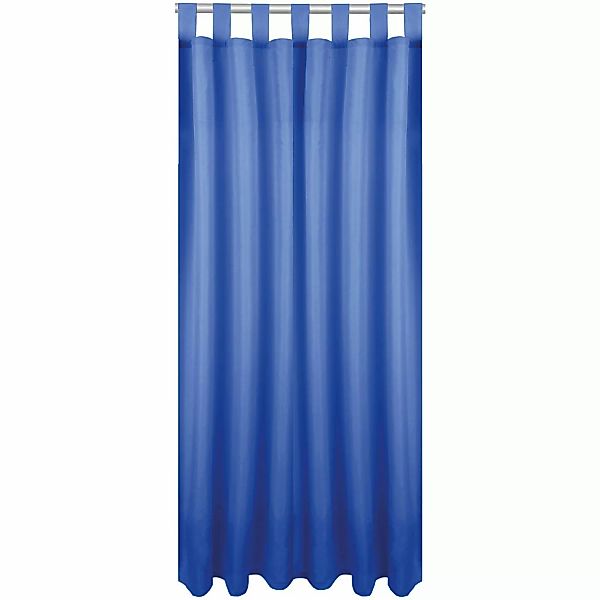 Bestlivings Dekoschal Ellen Schlaufen 140 cm x 225 cm Blau günstig online kaufen