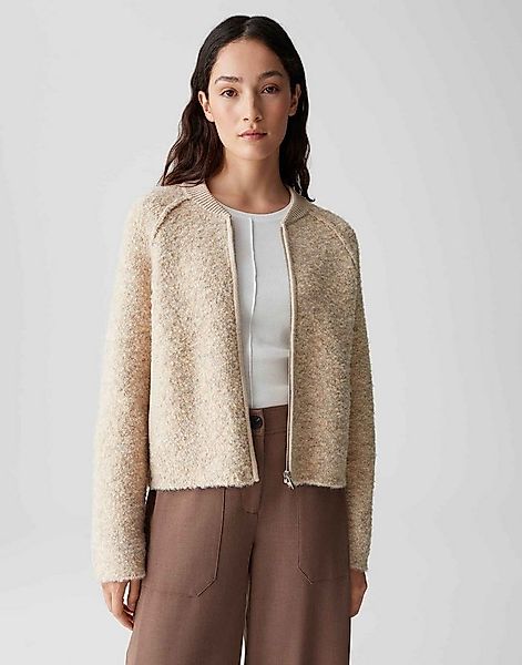 OPUS Strickjacke DELNY Regular aus Bouclé lockere Passform, weicher Griff, günstig online kaufen