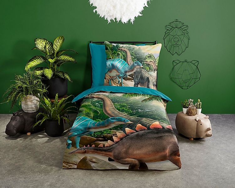 PURE luxury collection Kinderbettwäsche Neneh, Microfaser, 2 teilig, 135x20 günstig online kaufen