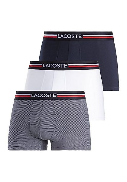 Lacoste Boxershorts eng Boxershorts Lacoste Herren Premium (Packung, 3-St., günstig online kaufen