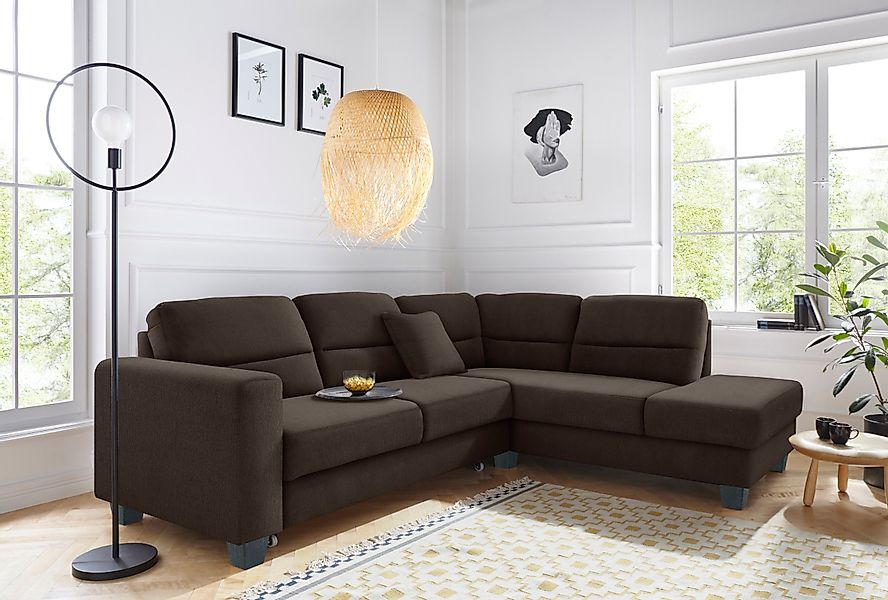 TRENDMANUFAKTUR Ecksofa Chamber, zeitlos und modern, günstig online kaufen