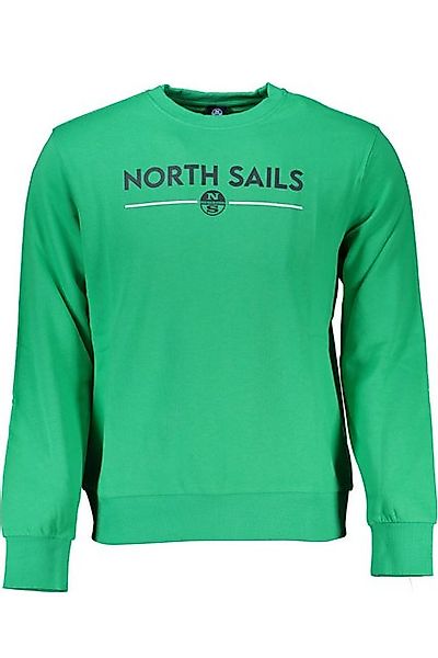 North Sails Sweatshirt Herren-Sweatshirt Grün - Langarm, Gefüttert günstig online kaufen