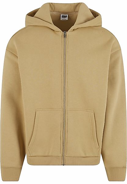 URBAN CLASSICS Strickpullover "Urban Classics Fluffy Zip Cardigan" 1 tlg. günstig online kaufen