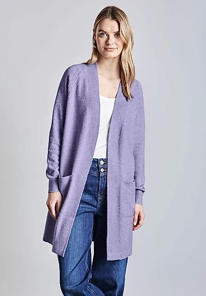 STREET ONE Strickjacke, aus Baumwolle mit Stretchanteil günstig online kaufen