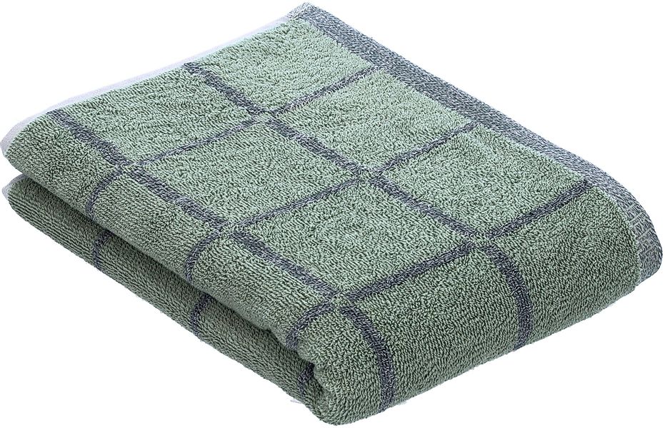 Esprit Duschtuch Melange Cube, Walkfrottier (1-St), günstig online kaufen