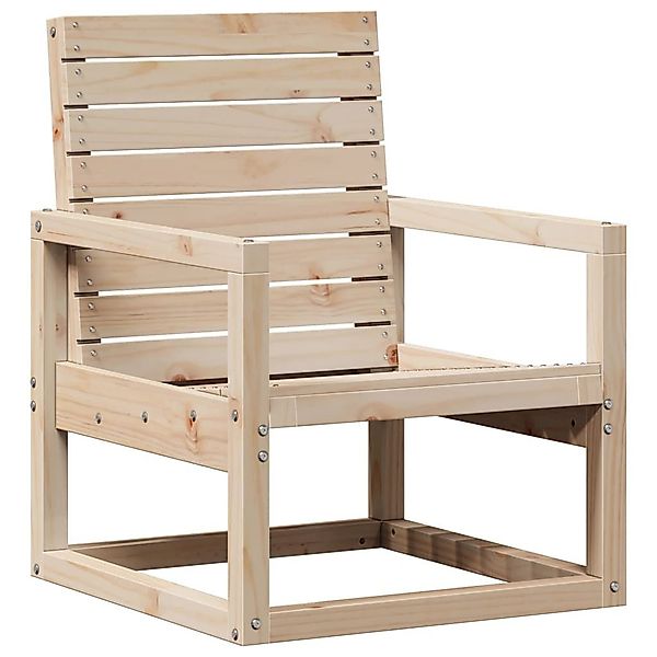 vidaXL Gartenstuhl Gartenstuhl 57,5x63x76 cm Massivholz günstig online kaufen