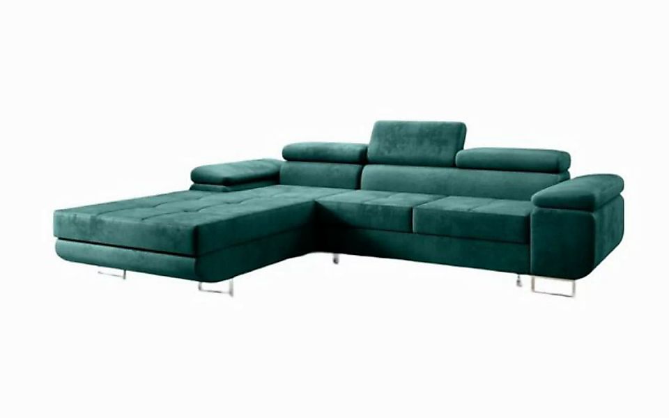 Luxusbetten24 Schlafsofa Designer Sofa Calvera, mit Stauraum und Schlaffunk günstig online kaufen