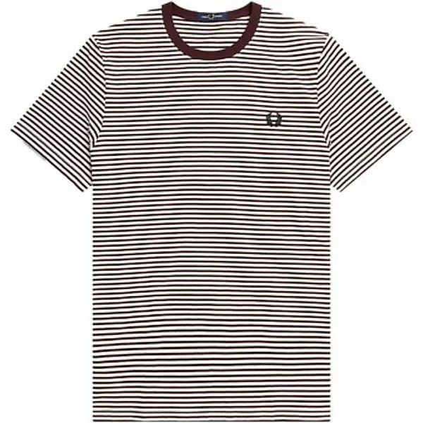 Fred Perry  T-Shirts & Poloshirts T-Shirt Fred Perry Fine Stripe günstig online kaufen