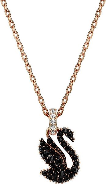 Swarovski Kette mit Anhänger Swarovski Iconic Swan, mit Emaille - mit Swaro günstig online kaufen