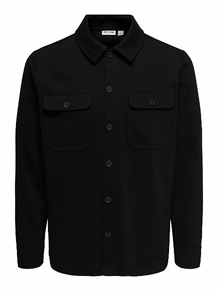 ONLY & SONS Langarmhemd "ONSNEWKOBE OVERSHIRT SWEAT OTL" günstig online kaufen