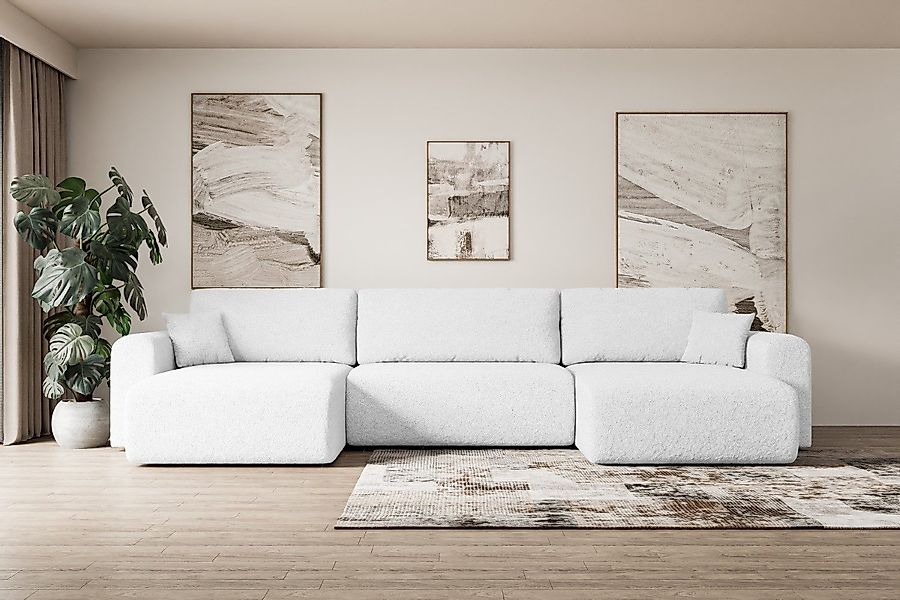 ALTDECOR Wohnlandschaft ORRO-U, Couch mit Schlaffunktion, günstig online kaufen