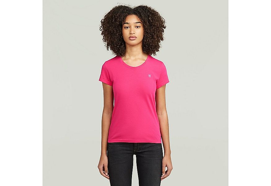 G-STAR V-Shirt Eyben mit Label günstig online kaufen