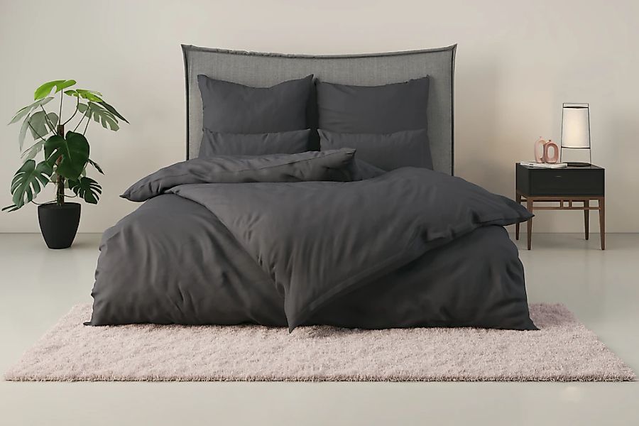 Home affaire Bettwäsche "Luisa" 2 tlg. NEUHEIT: 100% Baumwolle, ab Gr. 135x günstig online kaufen