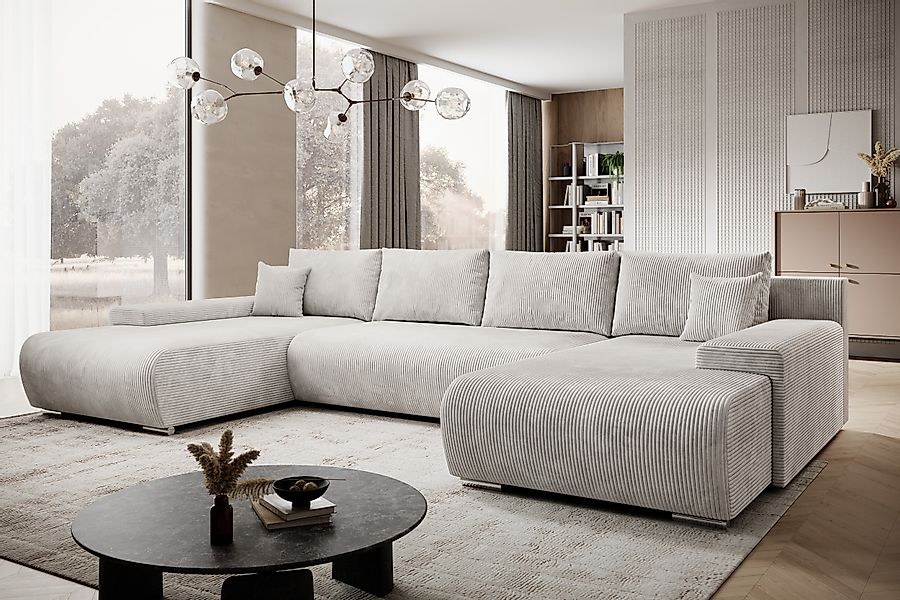 PROMETO Möbel Ecksofa Credo Ecksofa U-Form, günstig online kaufen