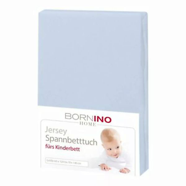 bornino Jersey-Spannbetttuch 60x120 cm - 70x140 cm mehrfarbig Gr. one size günstig online kaufen