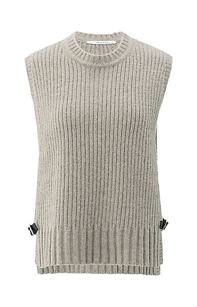 YAYA Sweatjacke Pullover mit Schnallen günstig online kaufen